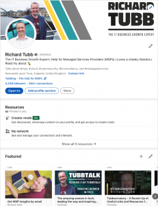 Richard Tubb on LinkedIn