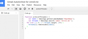A Google Script for using SaneBox alongside Unroll.me