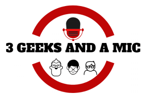 3 Geeks and a Mic Logo