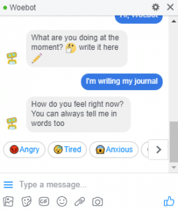 WoeBot - A Therapy Chatbot[1]