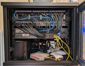 The Network Cabinet at Tubb Towers