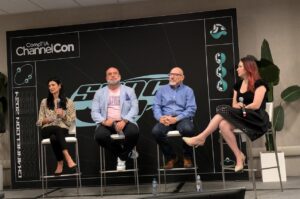 Panellists on "Are you ready for Data?" at CompTIA ChannelCon 2024