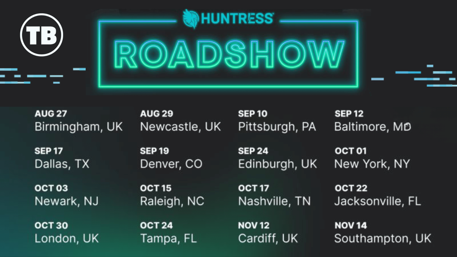 The Huntress Roadshows are Back and Better Than Ever! image