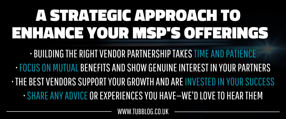 Partnering with Vendors A Strategic Approach to Enhance Your MSP's Offerings