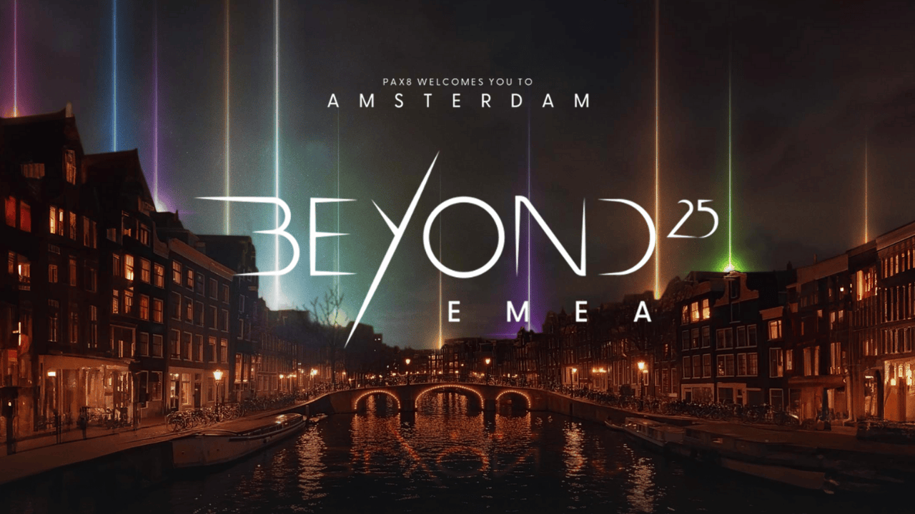 Pax8 Beyond 2025 EMEA: Welcome to Amsterdam image