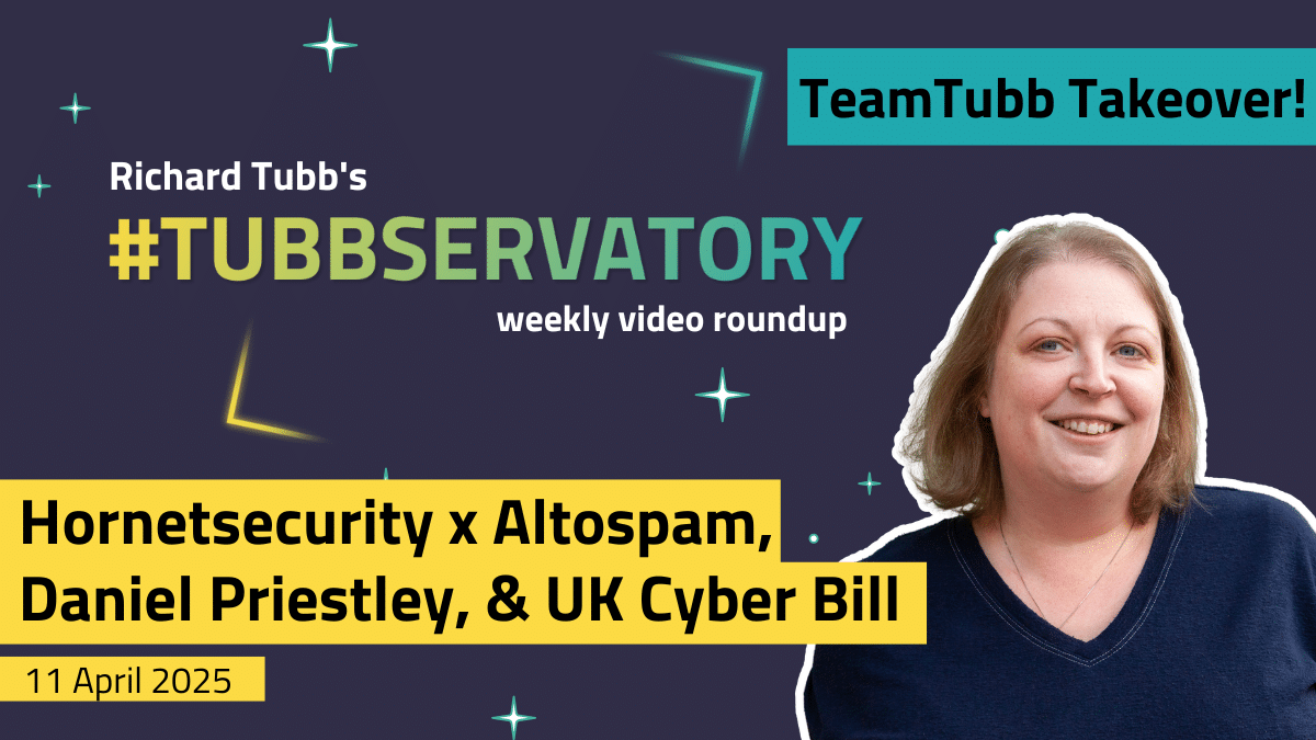 Hornetsecurity x Altospam,  Daniel Priestley, & UK Cyber Bill image